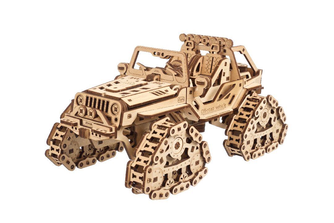 70204 UGears Tracked Off-Road Vehicle - 423 Pieces