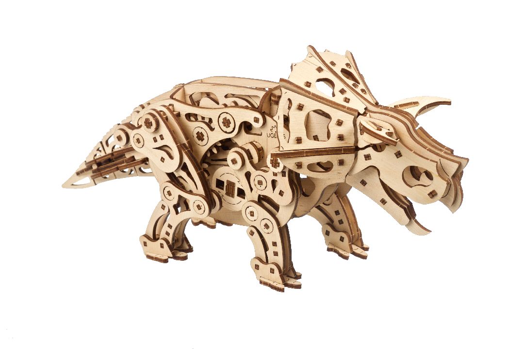 70211 Ugears Triceratops - 400 Pieces (Advanced)