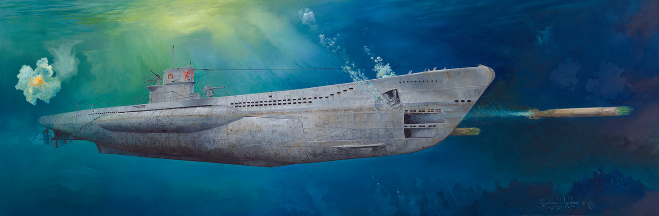 06801 Trumpeter 1/48 DKM U-Boat Type VIIC U-552