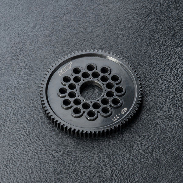 148077BK MST 48P Spur gear 77T (black)