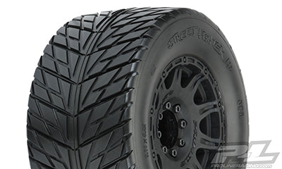 PRO1016710 Street Fighter HP 3. 8" Street BELTED Tires Mounted  10167-10