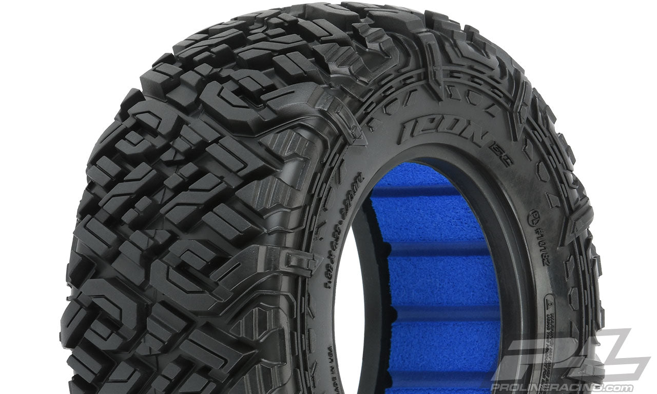 PRO1018200  Icon SC 2.2"/3.0" All Terrain Tires (2) for SC Trucks Front or Rear