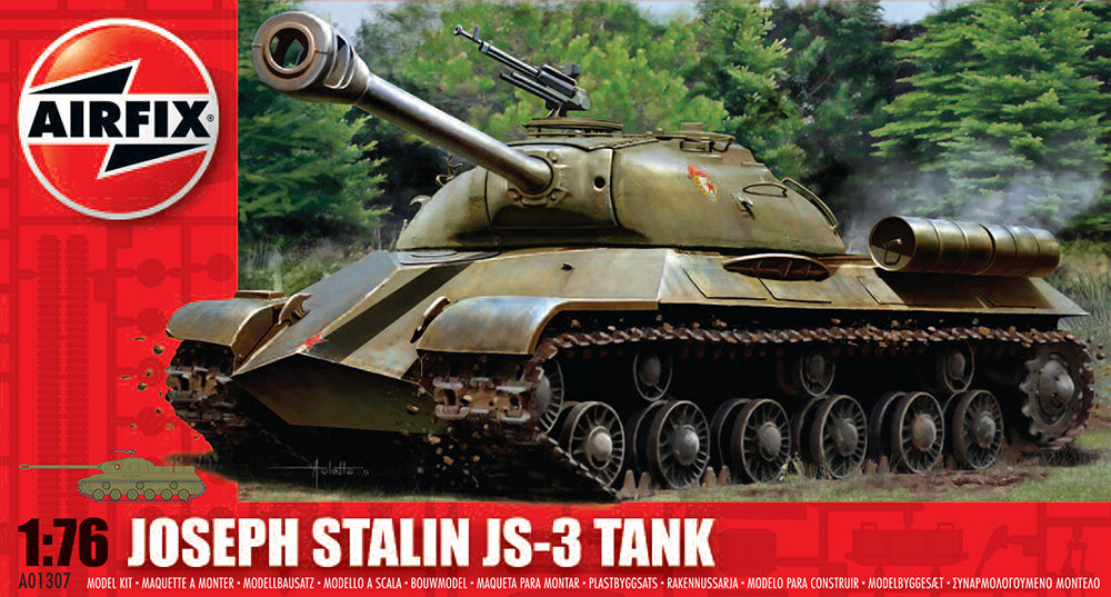 AIR01307V JOSEP STALIN JS3 RUSSIAN TANK (1/76)