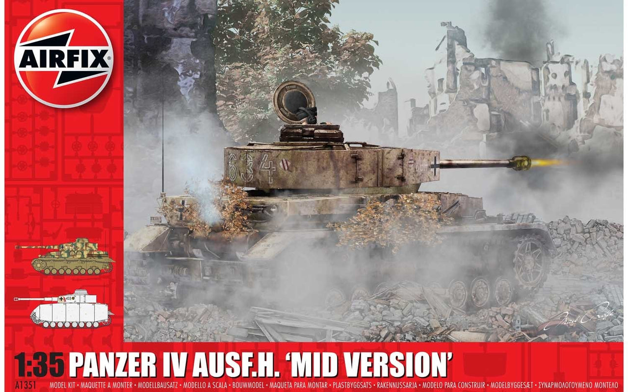 AIR01351 PANZER IV AUSF H., MID (1/35)