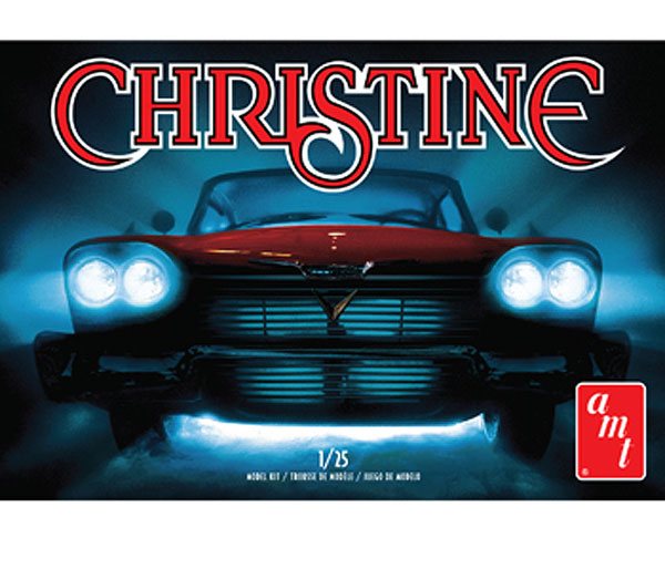 AMT801 CHRISTINE - 1958 PLYMOUTH BELVEDERE - ROJO (1/25)