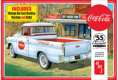 AMT1094 RECOGIDA CHEVY CAMEO 1955 - COCA COLA (1/25)