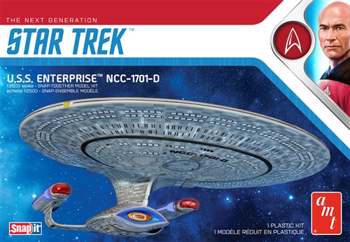 AMT1126 STAR TREK USS ENTERPRISE-D SNAP (1/2500)