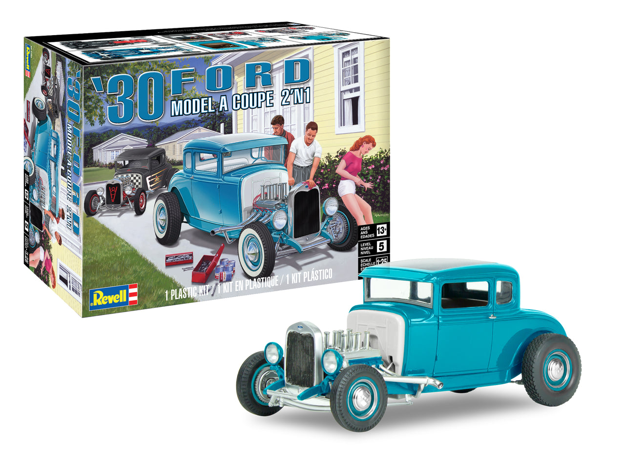 REV4464 '30 FORD MODEL A COUPE (1/25)