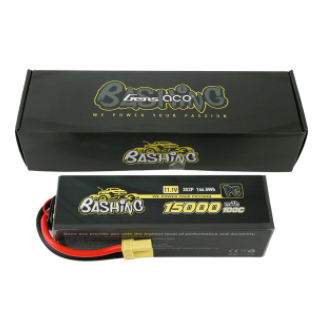 Gens Ace Bashing Pro 11.1V 100C 3S2P 15000mah Lipo Battery Pack With EC5 Plug For Arrma