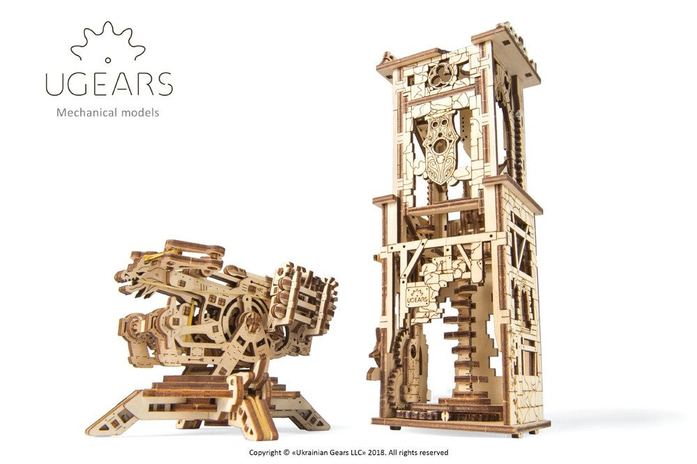 UGears Archballista-Tower - 292 piezas (Mediano) 