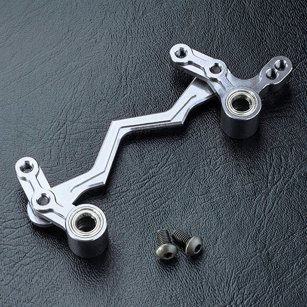 210122S Alum. steering arm set (silver)