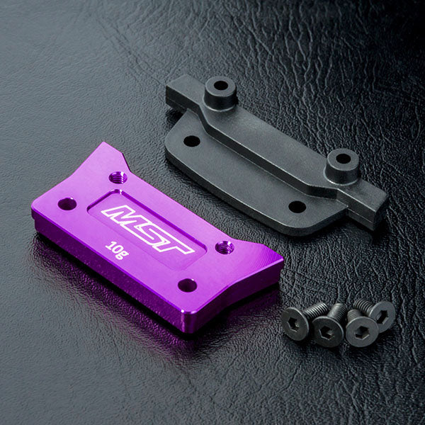 820099P Alum. balancing weights adaptor (purple)
