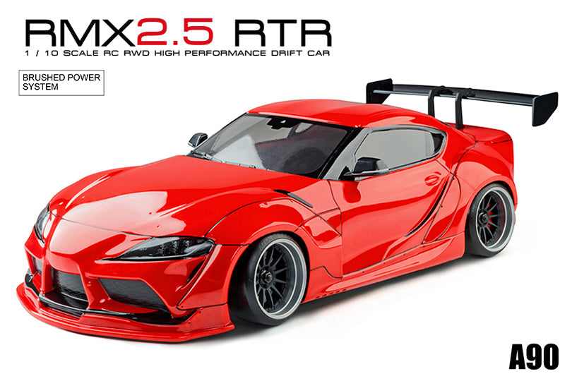 531906R RMX 2.5 RTR A90RB (red) (brushed)