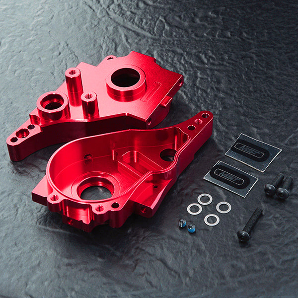 210642R RMX 2.0 alum. spur gearbox set (red)