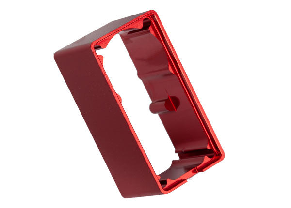 2253 Traxxas Servo case, aluminum (red-anodized) (middle) (for 2255 s