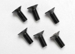 2535 Screws, 4x10mm countersunk machine (hex drive) (6)