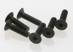 2546 Screws, 4x15mm countersunk machine (hex drive) (6)