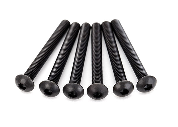 2598x Screws, 4x30mm button-head machine (hex drive) (6)