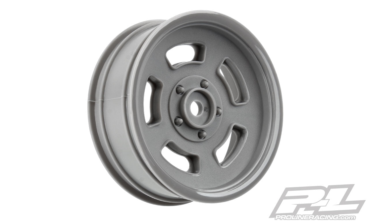 PRO279205  Slot Mag Drag Spec 2.2" Stone Gray Front Wheels (2) for Slash® 2wd & AE DR10 (using 2.2" 2WD Buggy Front Tires)
