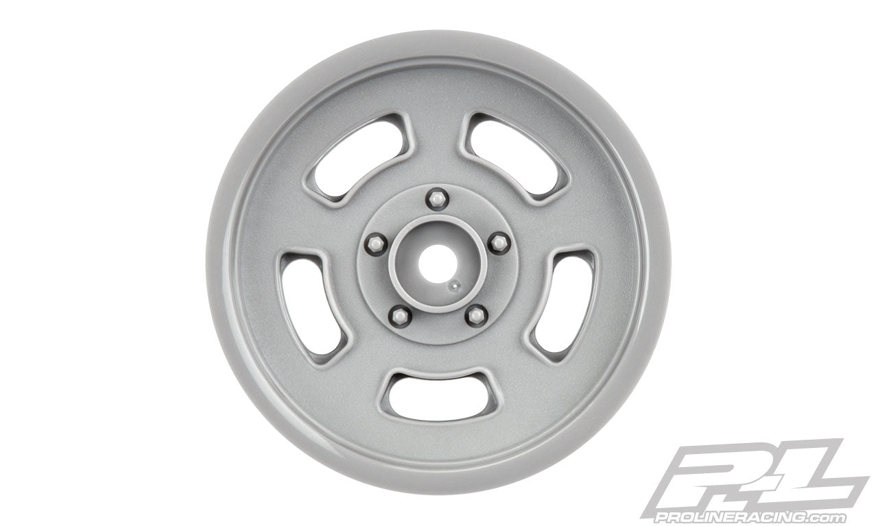 PRO279205  Slot Mag Drag Spec 2.2" Stone Gray Front Wheels (2) for Slash® 2wd & AE DR10 (using 2.2" 2WD Buggy Front Tires)
