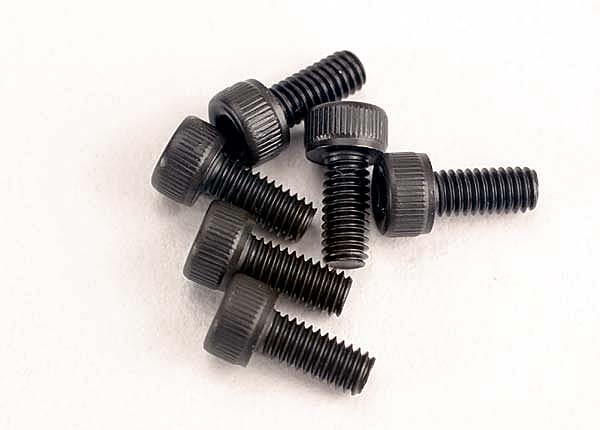3215 Screws, 2.5x6mm cap-head machine (hex drive) (6)
