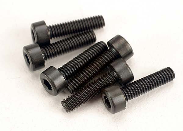 3229 Screws, 2.5x10mm cap-head machine (hex drive) (6)