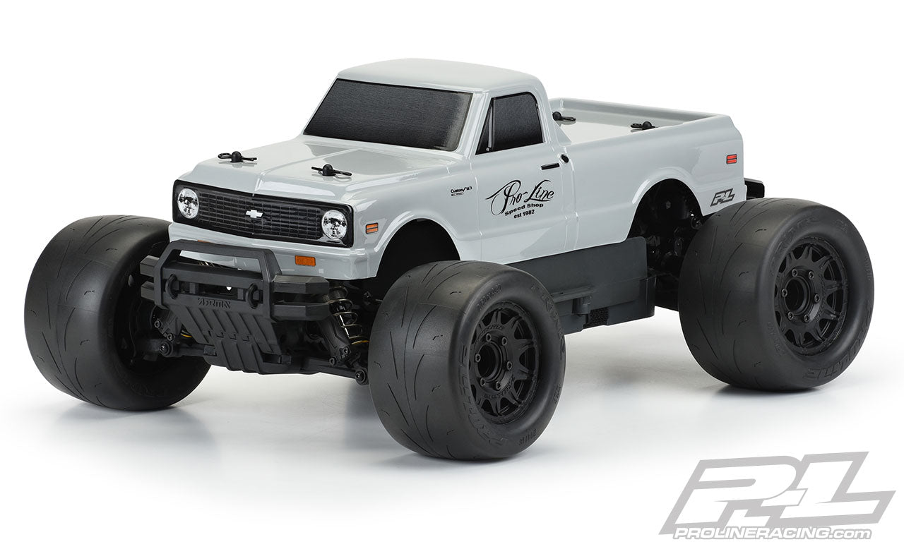 PRO325114 1972 Chevy® C-10™ Tough-Color (Stone Gray) Body for Stampede® and Granite™