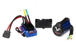 Système d'alimentation sans balais 3350R Traxxas Velineon VXL-3s, étanche (comprend un ESC étanche VXL-3s, un moteur Velineon 3500 et un contrôle de vitesse