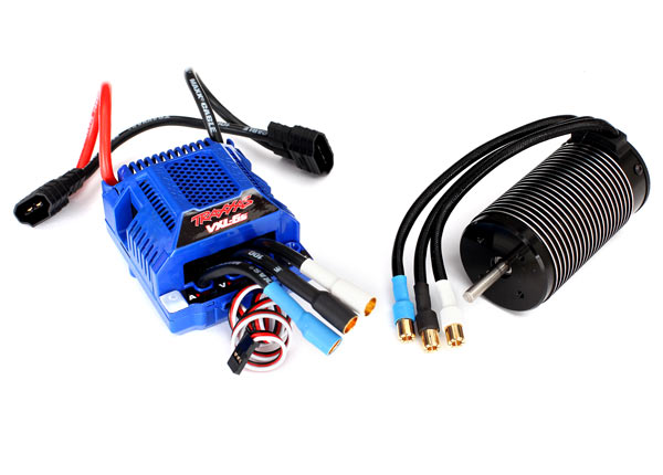 Système d'alimentation sans balais 3480 Velineon® VXL-6s, étanche (comprend ESC VXL-6s et moteur 2 200 Kv, 75 mm) 