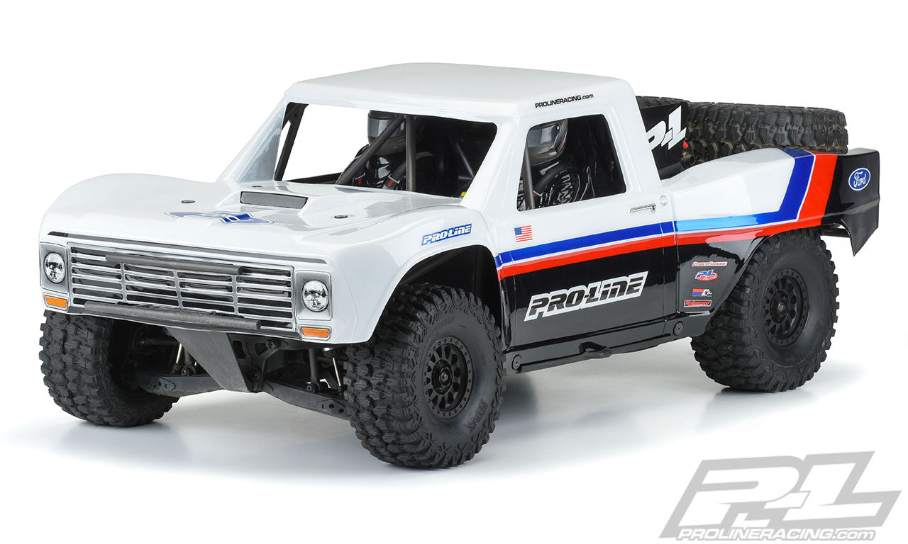 PRO354717 Pre-Cut 1967 Ford® F-100 Race Truck Clear Body for Unlimited Desert Racer®