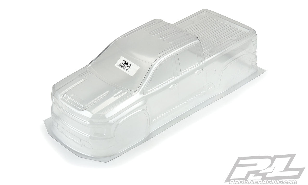 PRO358200 2021 Chevy® Silverado™ 2500 HD Carrosserie transparente pour E-REVO® 2.0 et MAXX® avec supports de carrosserie étendus