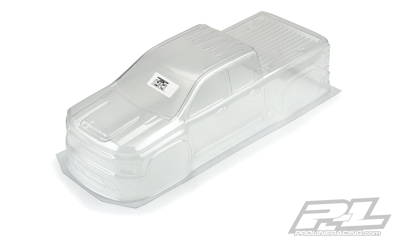 PRO358200 2021 Chevy® Silverado™ 2500 HD Clear Body for E-REVO® 2.0 & MAXX® with Extended Body Mounts