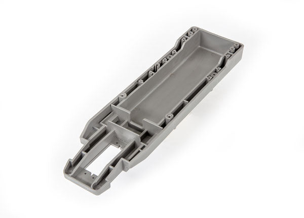 3622R Main chassis (gray) (164mm long battery compartment) (fits both flat and hump style battery packs) (use only with #3626R ESC mounting plate)
