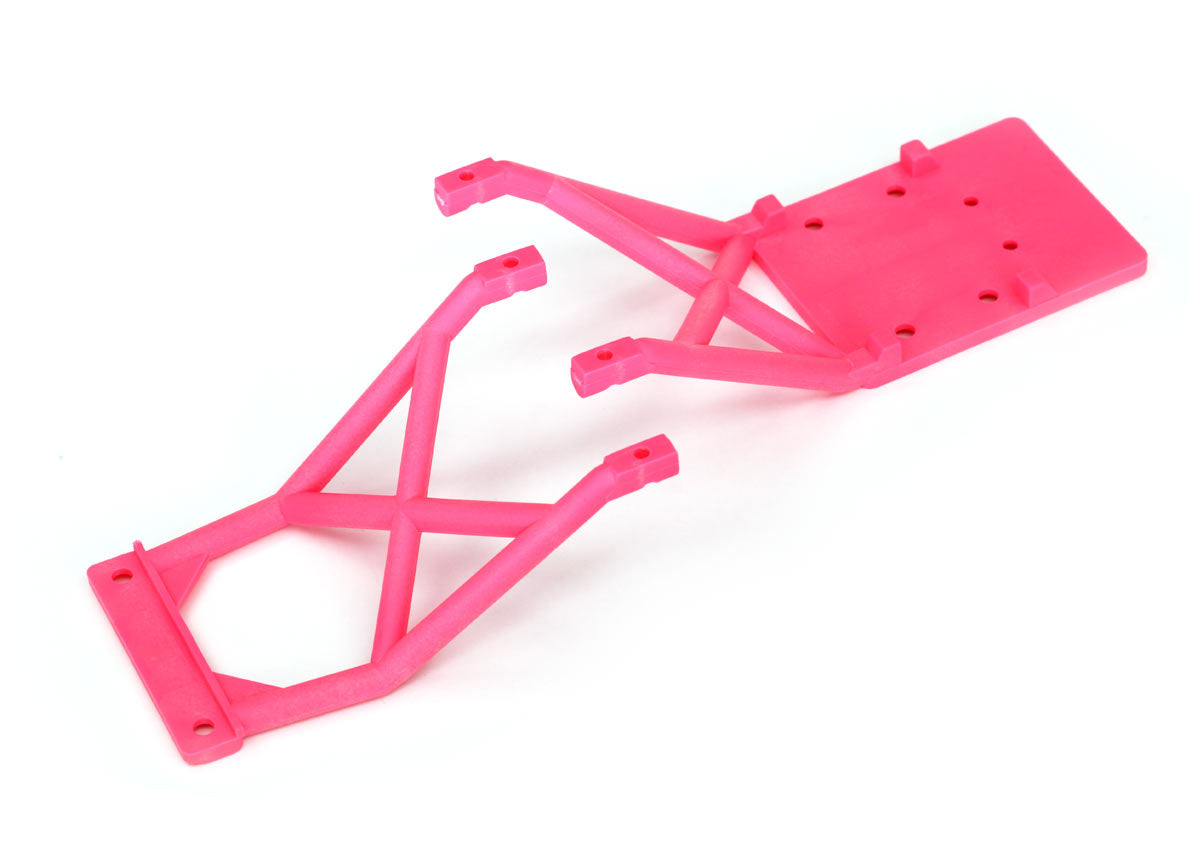 3623P Skid plates, front & rear (pink)