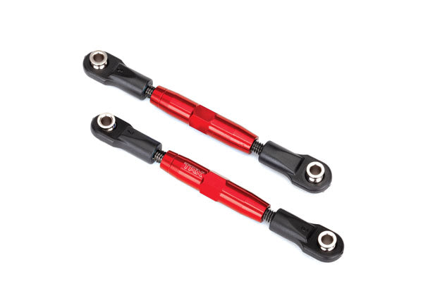 3643R Traxxas Camber Link Avant 83 mm Rouge