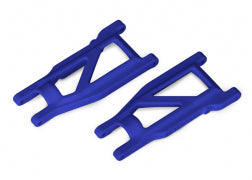 3655P Bras de suspension Traxxas, bleus, avant/arrière (gauche et droite) (2)