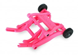 3678P Barra con ruedas, ensamblada (rosa) (se adapta a las series Slash, Bandit, Rustler® y Stampede®)