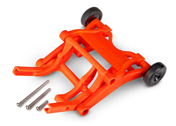 3678T Barra con ruedas, ensamblada (naranja) (se adapta a las series Slash, Bandit®, Rustler®, Stampede®)