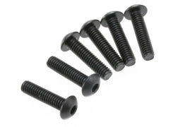 3933 Screws, 4x16mm button-head machine (hex drive) (6)