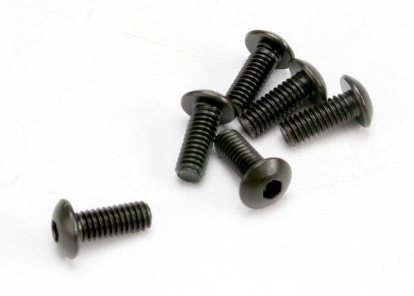 3936 Screws, 4x10mm button-head machine (hex drive) (6)