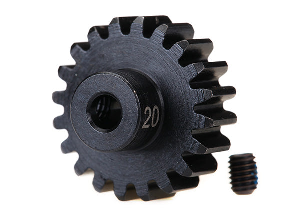 3950X Gear, 20-T pinion (32-p), heavy duty (machined, hardened steel)/ set screw