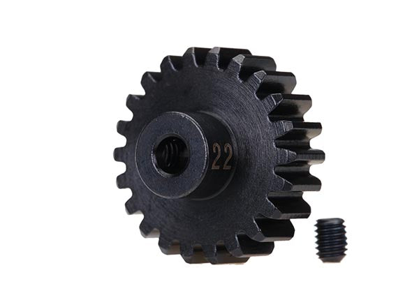 3952X Gear, 22-T pinion (32-p), heavy duty (machined, hardened steel)/ set screw