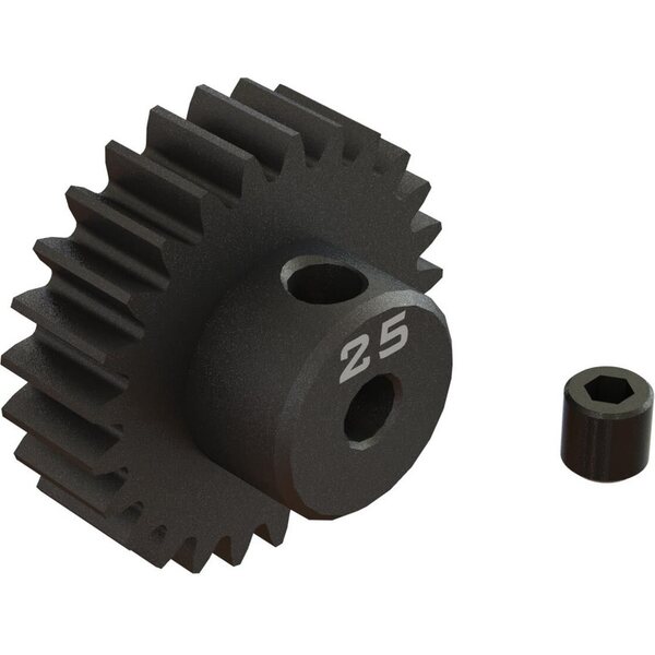 ARA311087 25T 0.8Mod 1/8" Bore CNC Steel Pinion Gear