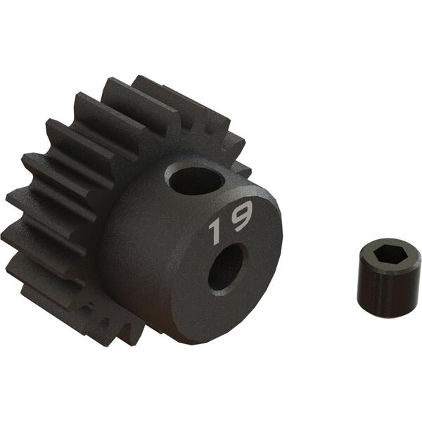 ARA311081 19T 0.8Mod 1/8" Bore CNC Steel Pinion Gear