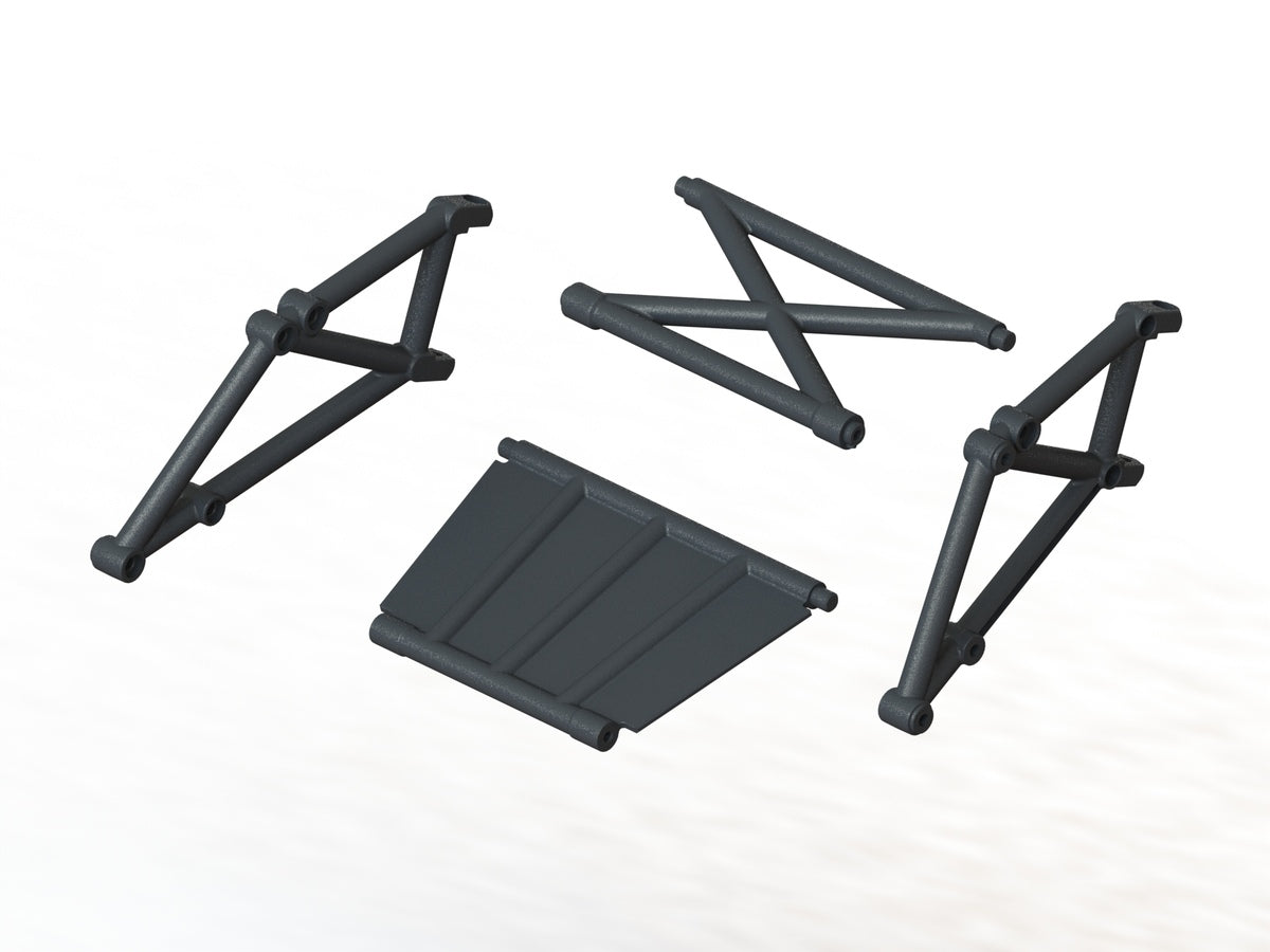 ARA320548 Rear Bumper Frame Set