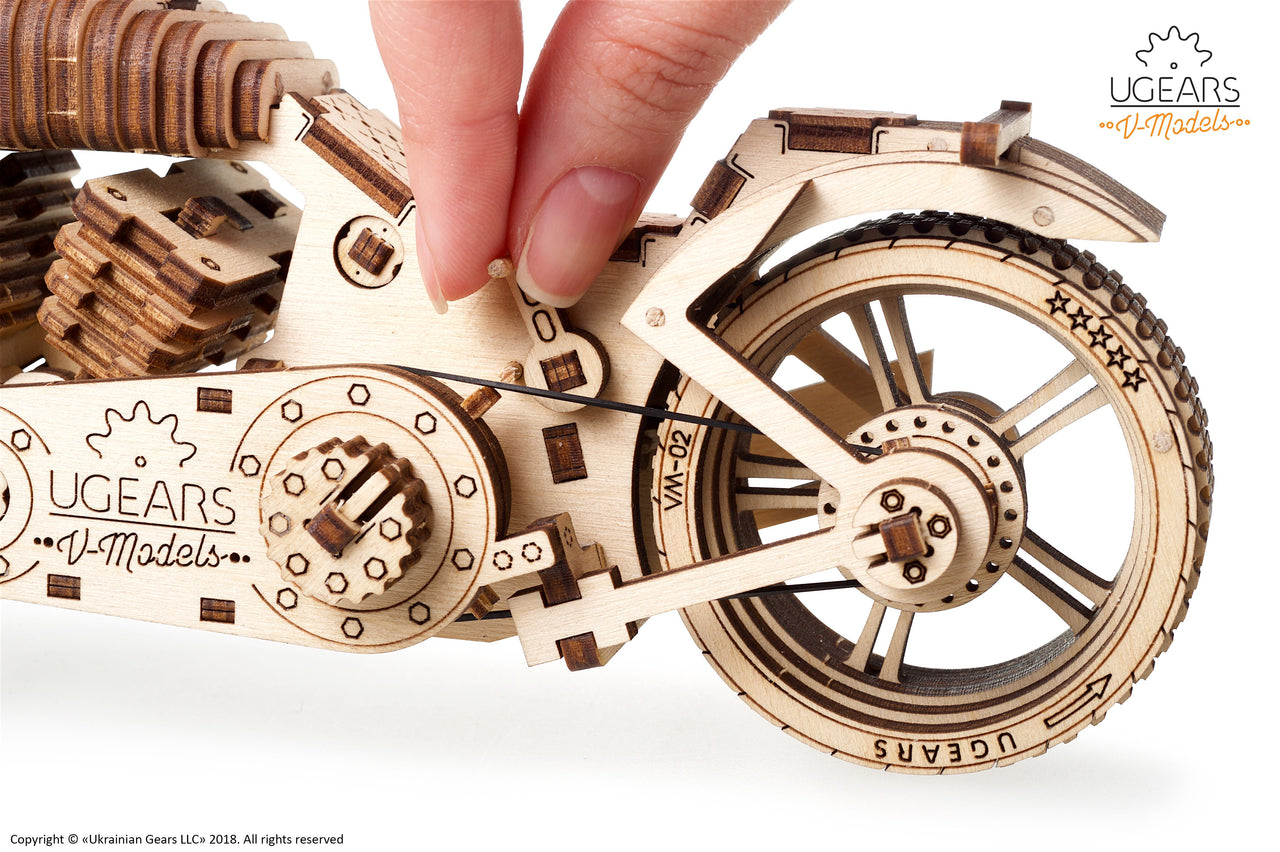 UGEARS BIKE VM-02 189 pieces