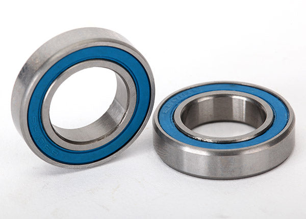 5101 Ball bearings, blue rubber sealed (12x21x5mm) (2)