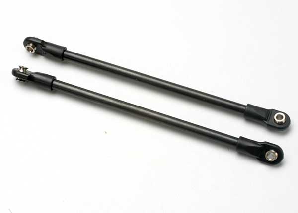 5319 Push rod (steel) (assembled with rod ends) (2) (black) (use with #5359 progressive 3 rockers)