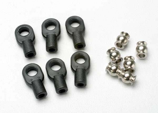 5349 Rod ends, small, with hollow balls (6) (for Revo® steering linkage)