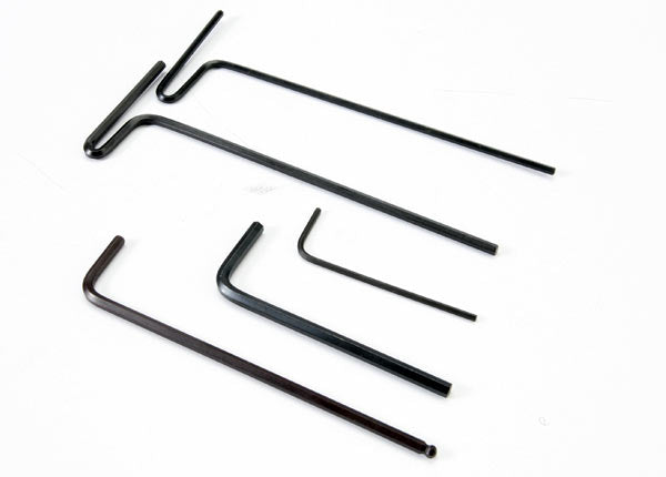 5476X  Hex wrenches; 1.5mm, 2mm, 2.5mm, 3mm, 2.5mm ball